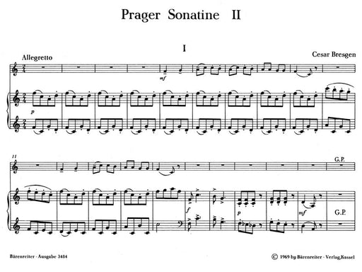 Prager Sonatine Nr. 2 C-Dur -Spielmusik nach böhmischen Motiven und Impressionen aus der Moldau-Stadt- Spielmusik nach böhmischen Motiven und Impressionen aus der Moldau-Stadt 騎熊士版 | 小雅音樂 Hsiaoya Music