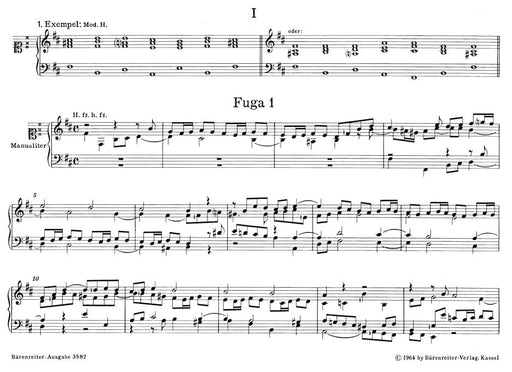 Twenty small Fugues and Freely Composed Organ Pieces 泰勒曼 復格曲 管風琴 小品 騎熊士版 | 小雅音樂 Hsiaoya Music
