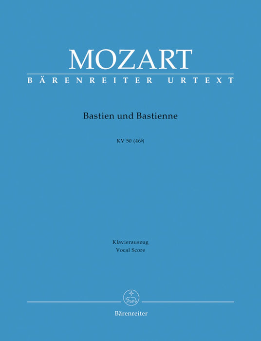 Bastien und Bastienne K. 50 (46b) -Singspiel in one act- Singspiel in 1 act 莫札特 巴斯汀和巴斯汀娜可愛的牧羊女 騎熊士版 | 小雅音樂 Hsiaoya Music