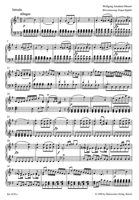 Bastien und Bastienne K. 50 (46b) -Singspiel in one act- Singspiel in 1 act 莫札特 巴斯汀和巴斯汀娜可愛的牧羊女 騎熊士版 | 小雅音樂 Hsiaoya Music