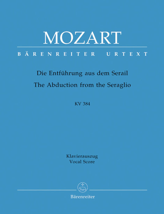 The Abduction from the Seraglio K. 384 -German singspiel in three acts- German singspiel in 3 acts 莫札特 後宮誘逃 騎熊士版 | 小雅音樂 Hsiaoya Music