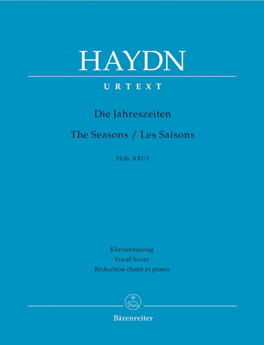 The Seasons Hob. XXI:3 (1799-1801) -Oratorio- Oratorio 海頓 四季 神劇 騎熊士版 | 小雅音樂 Hsiaoya Music