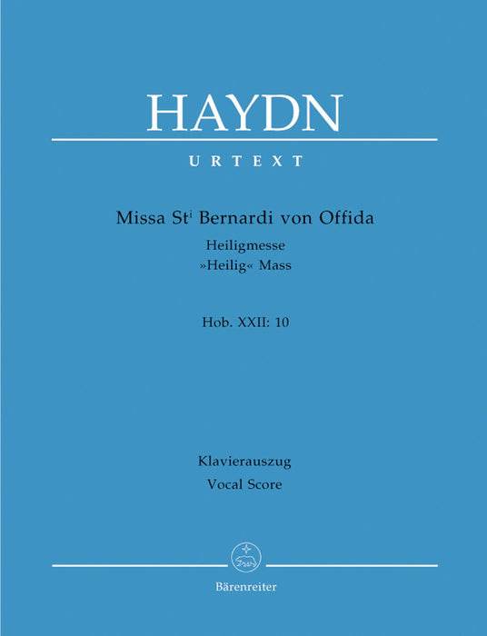 Missa Sancti Bernardi von Offida Hob.XXII:10 "Heilig-Messe" 海頓 騎熊士版 | 小雅音樂 Hsiaoya Music