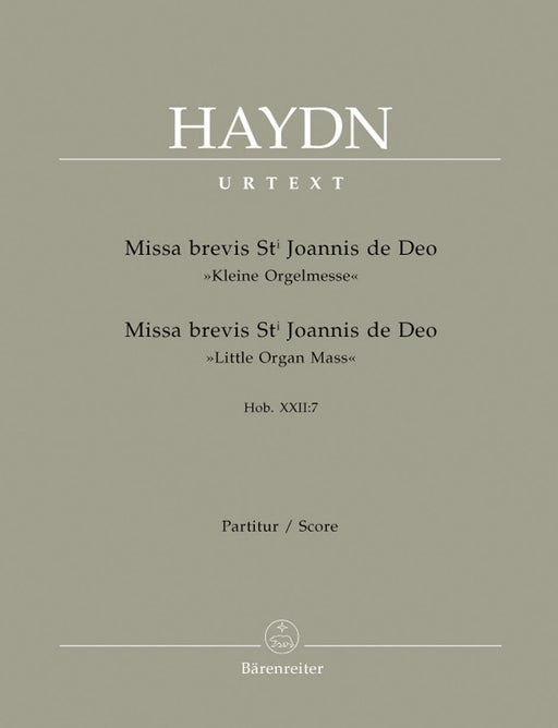 Missa brevis Sancti Joannis de Deo Hob.XXII:7 "Little Organ Mass" 海頓 管風琴彌撒曲 騎熊士版 | 小雅音樂 Hsiaoya Music