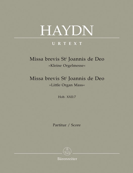 Missa brevis Sancti Joannis de Deo Hob.XXII:7 "Little Organ Mass" 海頓 管風琴彌撒曲 騎熊士版 | 小雅音樂 Hsiaoya Music