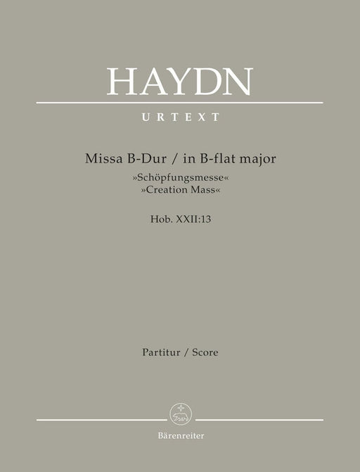 Missa B-Dur Hob. XXII:13 "Schöpfungsmesse" 海頓 騎熊士版 | 小雅音樂 Hsiaoya Music