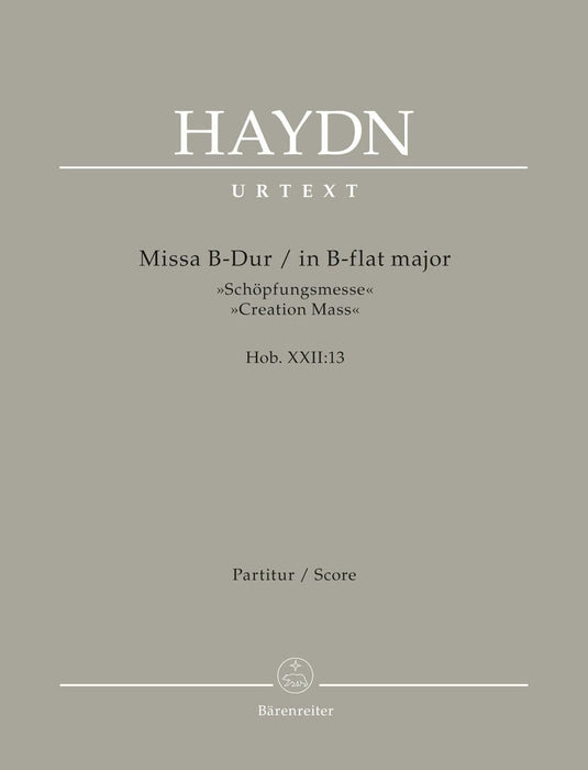 Missa B-Dur Hob. XXII:13 "Schöpfungsmesse" 海頓 騎熊士版 | 小雅音樂 Hsiaoya Music