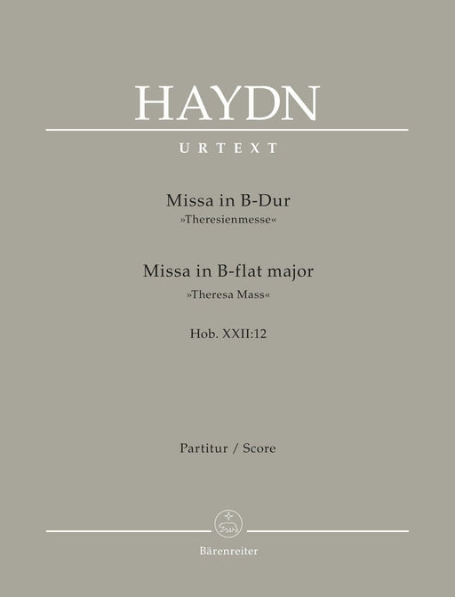 Missa B-Dur Hob. XXII:12 "Theresienmesse" 海頓 泰雷莎彌撒曲 騎熊士版 | 小雅音樂 Hsiaoya Music