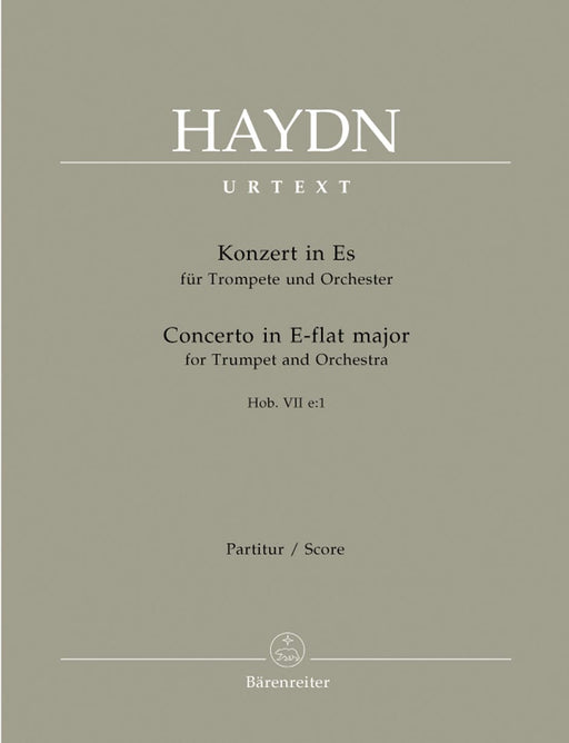 Concerto for Trumpet and Orchestra E-flat major Hob.VIIe:1 海頓 協奏曲 小號 管弦樂團 騎熊士版 | 小雅音樂 Hsiaoya Music