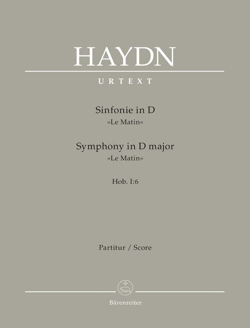 Symphony Nr. 6 D major Hob. I:6 "Le Matin" 海頓 交響曲 騎熊士版 | 小雅音樂 Hsiaoya Music
