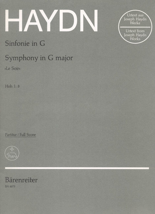 Symphony Nr. 8 G major Hob.I:8 "Le Soir" -With 2 violino concertato- With 2 Violins concertato 海頓 交響曲 小提琴 音樂會 騎熊士版 | 小雅音樂 Hsiaoya Music