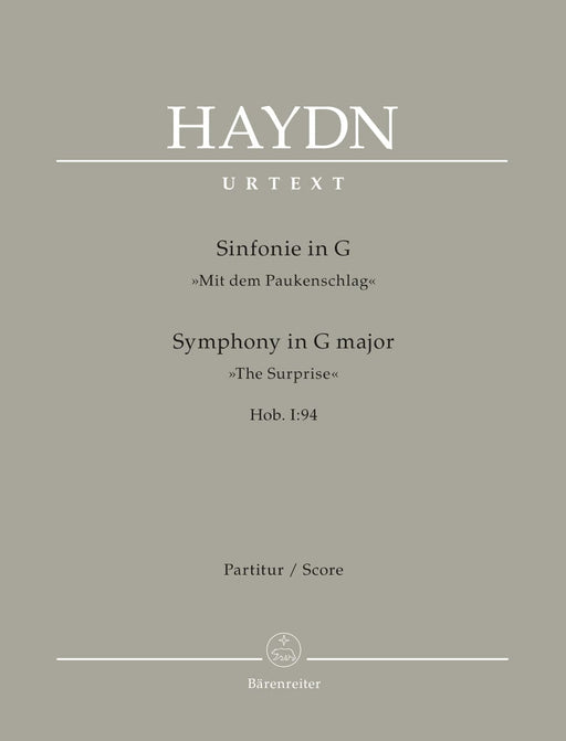 Symphony Nr. 94 G major Hob. I:94 "The Surprise" 海頓 交響曲 騎熊士版 | 小雅音樂 Hsiaoya Music
