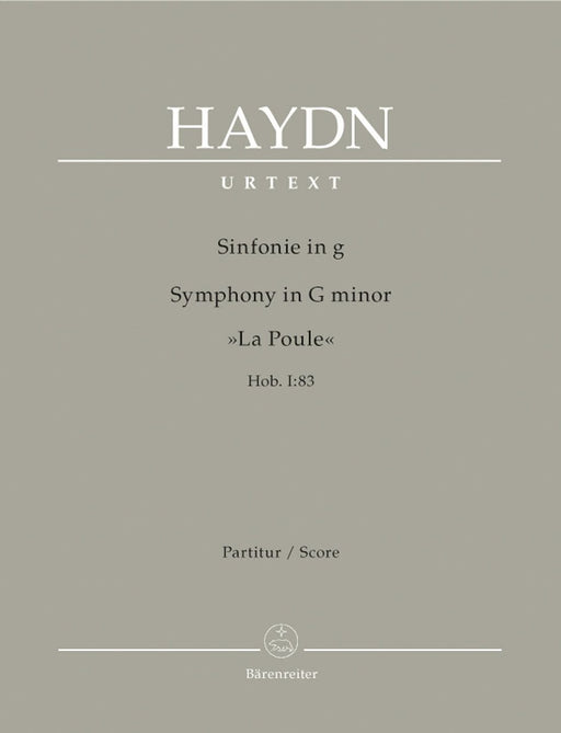 Symphony in G minor Hob. I:83 "La Poule" 海頓 交響曲 母雞交響曲 騎熊士版 | 小雅音樂 Hsiaoya Music
