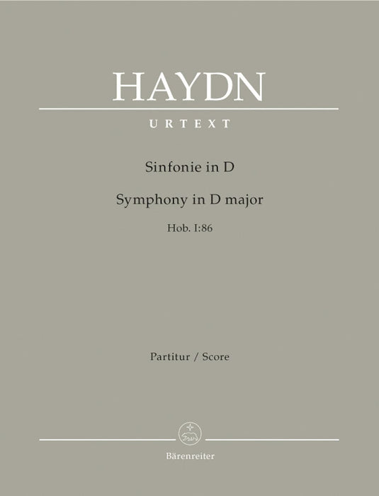 Symphony D major Hob. I:86 海頓 交響曲 騎熊士版 | 小雅音樂 Hsiaoya Music