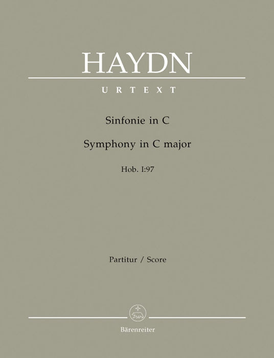 Symphony C major Hob. I:97 海頓 交響曲 騎熊士版 | 小雅音樂 Hsiaoya Music