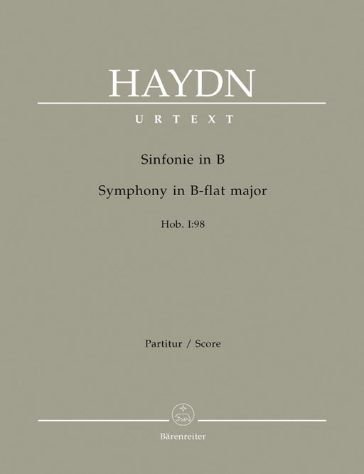 Symphony B-flat major Hob. I:98 海頓 交響曲 騎熊士版 | 小雅音樂 Hsiaoya Music
