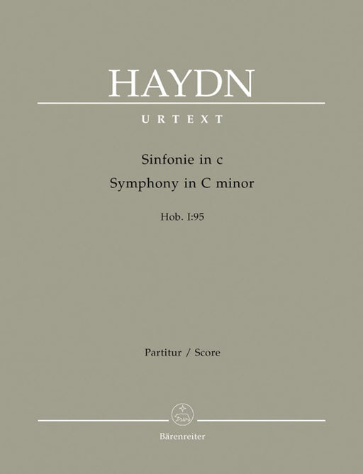 Symphony in C minor Hob. I:95 海頓 交響曲 騎熊士版 | 小雅音樂 Hsiaoya Music