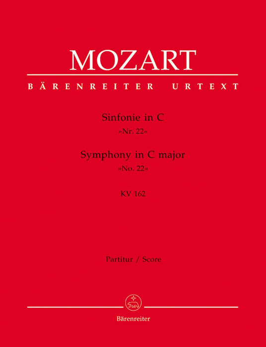 Symphony Nr. 22 C major K. 162 莫札特 交響曲 騎熊士版 | 小雅音樂 Hsiaoya Music