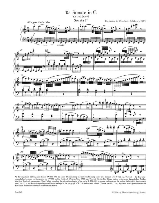 Piano Sonatas, Volume 2 莫札特 鋼琴 奏鳴曲 騎熊士版 | 小雅音樂 Hsiaoya Music