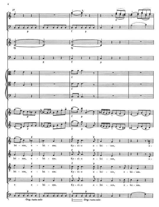 Missa C major K. 337 "Missa solemnis" 莫札特 騎熊士版 | 小雅音樂 Hsiaoya Music