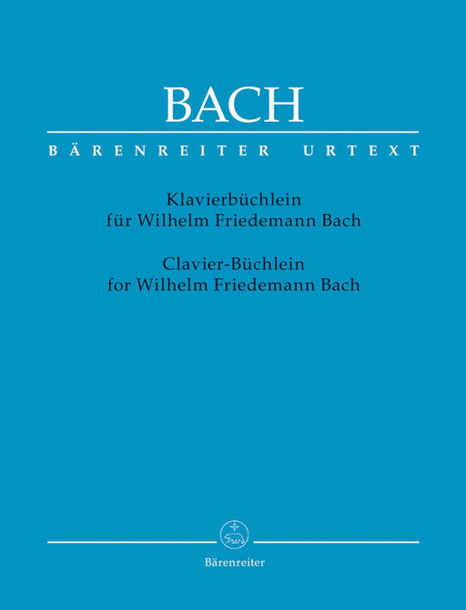 Notebook for Wilhelm Friedemann Bach 巴赫約翰瑟巴斯提安 騎熊士版 | 小雅音樂 Hsiaoya Music