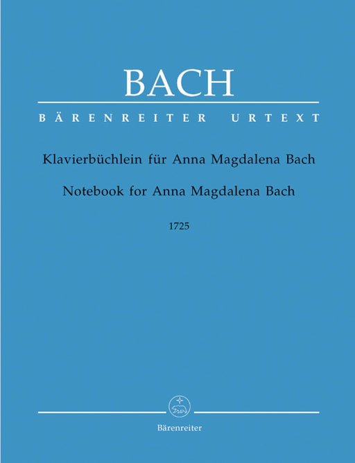 Notebook for Anna Magdalena Bach (1725) 巴赫約翰瑟巴斯提安 安娜瑪格達勒那巴赫曲集 騎熊士版 | 小雅音樂 Hsiaoya Music
