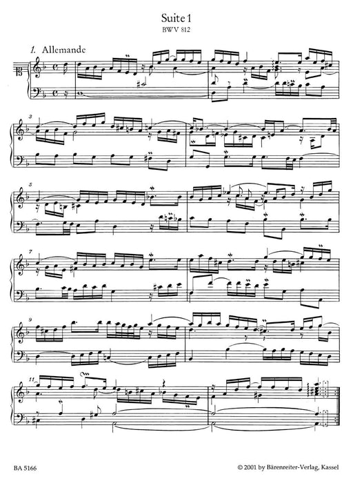 The Six French Suites BWV 812-817 -Embellished version- Embellished version 巴赫約翰瑟巴斯提安 法國組曲 騎熊士版 | 小雅音樂 Hsiaoya Music