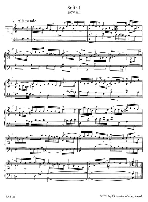 The Six French Suites BWV 812-817 -Embellished version- Embellished version 巴赫約翰瑟巴斯提安 法國組曲 騎熊士版 | 小雅音樂 Hsiaoya Music