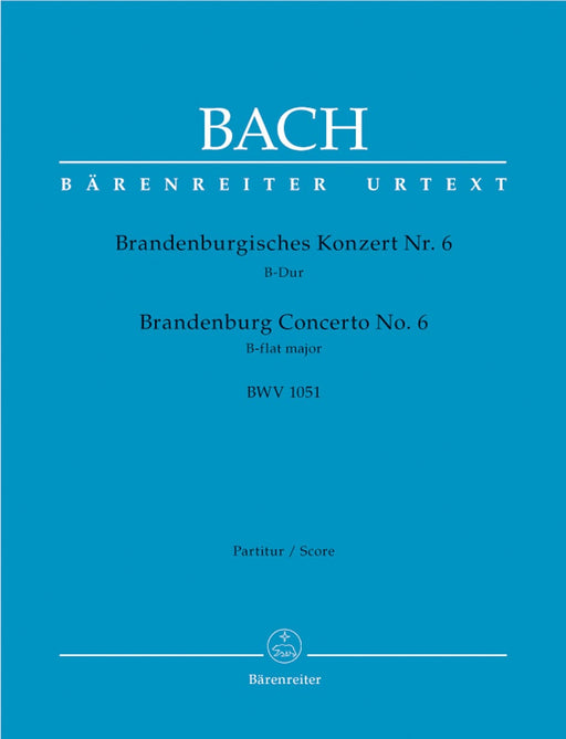 Brandenburg Concerto Nr. 6 B flat-major BWV 1051 巴赫約翰瑟巴斯提安 布蘭登堡協奏曲 騎熊士版 | 小雅音樂 Hsiaoya Music