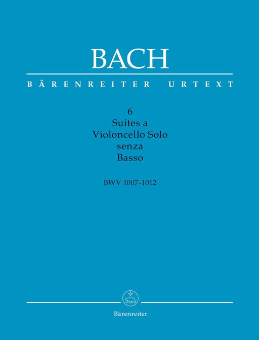 6 Suites a Violoncello Solo senza Basso BWV 1007-1012 -Scholarly-critical performing edition- (Six Suites for Violoncello solo) Scholarly-critical performing edition 巴赫約翰瑟巴斯提安 組曲 大提琴獨奏 騎熊士版 | 小雅音樂 Hsiaoya Music