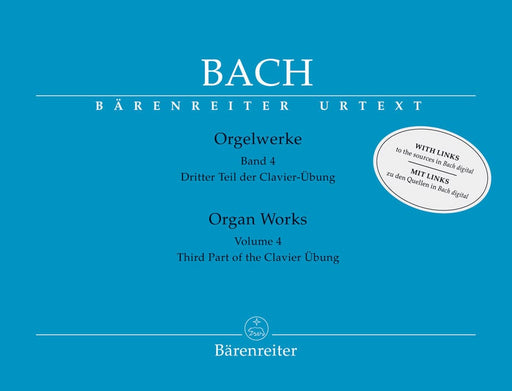Organ Works, Volume 4 -Third Part of the Clavier ?bung- Third Part of the Clavierübung 巴赫約翰瑟巴斯提安 管風琴 騎熊士版 | 小雅音樂 Hsiaoya Music