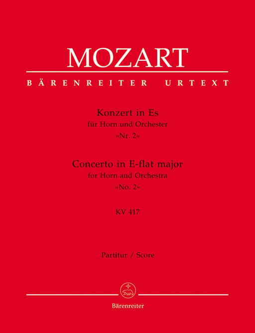 Concerto for Horn und Orchestra Nr. 2 E-flat major K. 417 莫札特 協奏曲 法國號 管弦樂團 騎熊士版 | 小雅音樂 Hsiaoya Music