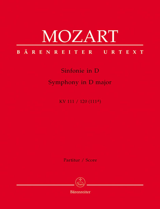 Symphony D major K. 111/120(111a) -"1st and 2nd movements (Overture and No.1 from ""Ascanio in Alba"" K. 111). Final movement K. 120"- 1st and 2nd movements Overture and No.1 from "Ascanio in Alba" K. 111. Final movement K. 120" 莫札特 交響曲 序曲 樂章 序曲 樂章 騎熊士版 |