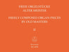 Freely Composed Organ pieces by Old Masters, Vol. II 管風琴 小品 騎熊士版 | 小雅音樂 Hsiaoya Music