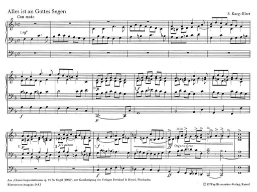 Choralvorspiele für den gottesdienstlichen Gebrauch, Band III 合唱 騎熊士版 | 小雅音樂 Hsiaoya Music