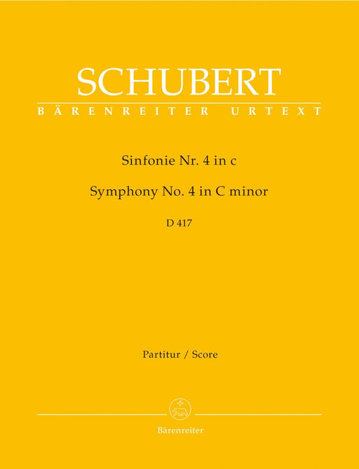 Symphony Nr. 4 in C minor D 417 "Tragic" 舒伯特 交響曲 騎熊士版 | 小雅音樂 Hsiaoya Music