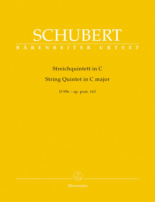 Streichquintett C-Dur op. post 163 D 956 舒伯特 五重奏 騎熊士版 | 小雅音樂 Hsiaoya Music