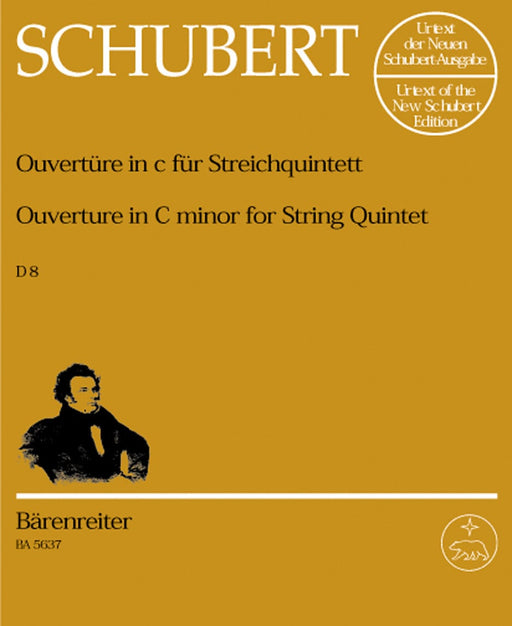 Ouvertüre (Quintett) c-Moll D 8 舒伯特 五重奏 騎熊士版 | 小雅音樂 Hsiaoya Music