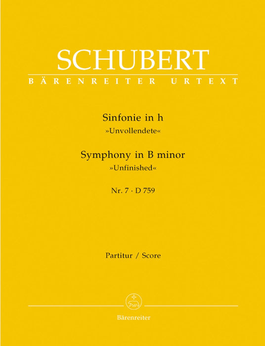 Symphony Nr. 7 B minor D 759 "Unfinished" 舒伯特 交響曲 騎熊士版 | 小雅音樂 Hsiaoya Music