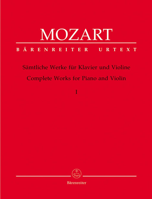 Complete Works for Violin and Piano, Volume 1 -Early Sonatas for Piano and Violin 1764-1779- Early Sonatas 莫札特 小提琴奏鳴曲 騎熊士版 | 小雅音樂 Hsiaoya Music