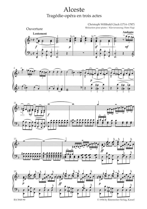 Alceste -Tragedie-opera in three acts- (Paris Version 1776) Tragédie-opéra in 3 acts 阿切斯特歌劇 騎熊士版 | 小雅音樂 Hsiaoya Music