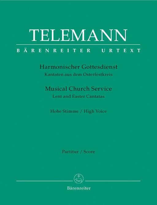 Harmonischer Gottesdienst -Lent and Easter Cantatas- Lent and Easter Cantatas 泰勒曼 清唱劇 騎熊士版 | 小雅音樂 Hsiaoya Music