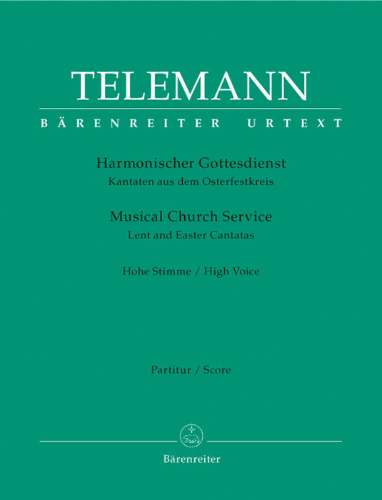 Musical Church Service -Lent and Easter Cantatas- Lent and Easter Cantatas 泰勒曼 清唱劇 騎熊士版 | 小雅音樂 Hsiaoya Music