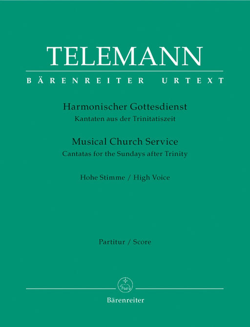 Harmonischer Gottesdienst -Cantatas for the Sundays after Trinity- Cantatas for the Sundays after Trinity 泰勒曼 清唱劇 騎熊士版 | 小雅音樂 Hsiaoya Music