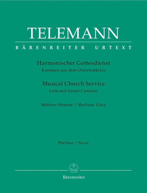 Harmonischer Gottesdienst -Lent and Easter Cantatas- Lent and Easter Cantatas 泰勒曼 清唱劇 騎熊士版 | 小雅音樂 Hsiaoya Music