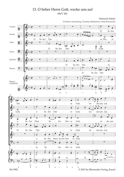 Geistliche Chor-Music SWV 381-397 -The six and seven-part motets, nos. 13-29- The six and seven-part motets, nos. 13-29 經文歌 騎熊士版 | 小雅音樂 Hsiaoya Music