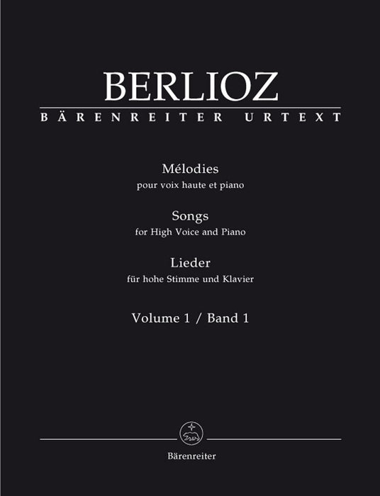 Songs for High Voice and Piano (Volume 1) 白遼士 高音 鋼琴 騎熊士版 | 小雅音樂 Hsiaoya Music