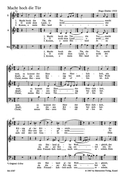 Chorsätze zur Weihnachtszeit -9 Liedsätze für Advent und Weihnachten- 騎熊士版 | 小雅音樂 Hsiaoya Music