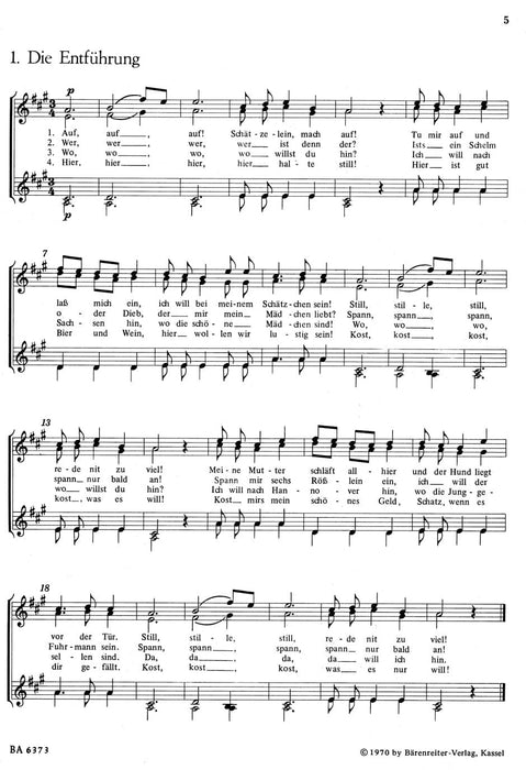 Volksliedbearbeitungen für Frauenchor 布拉姆斯 騎熊士版 | 小雅音樂 Hsiaoya Music