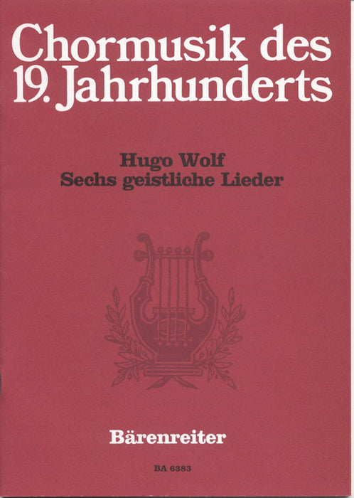 six geistliche Lieder nach Gedichten von Joseph von EichendOrff instr. 騎熊士版 | 小雅音樂 Hsiaoya Music